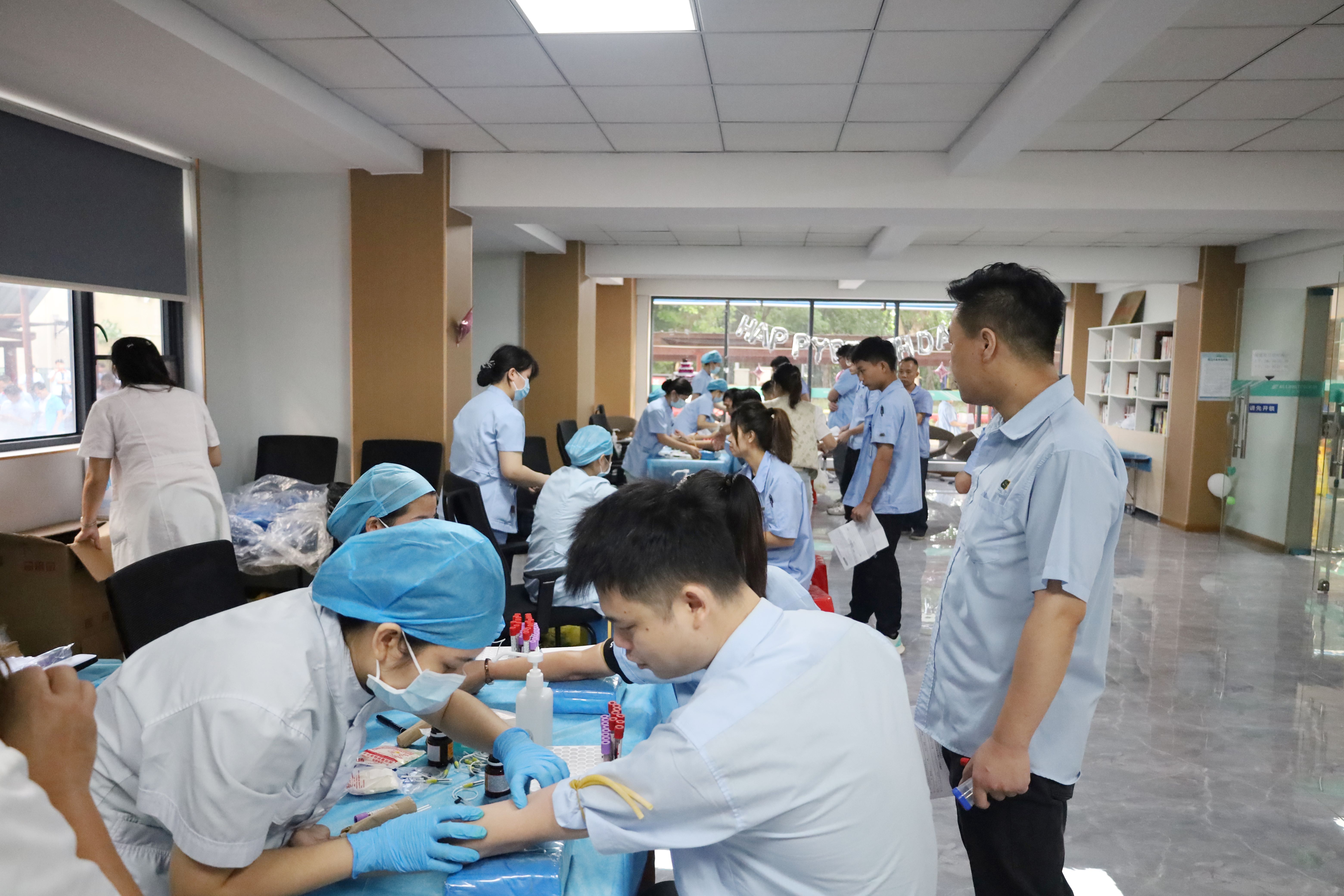 关爱员工，守护健康——pp电子游戏电子开展2024年度员工健康体检活动